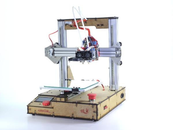 3d-drucker Teilmachr 503d zusammengebaut