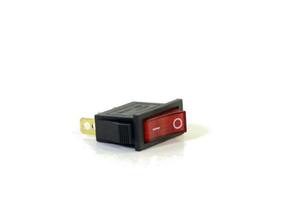 elektronik Geräteschalter Rot