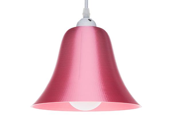 3d-gedruckte_lampen LampBell Rot Silk