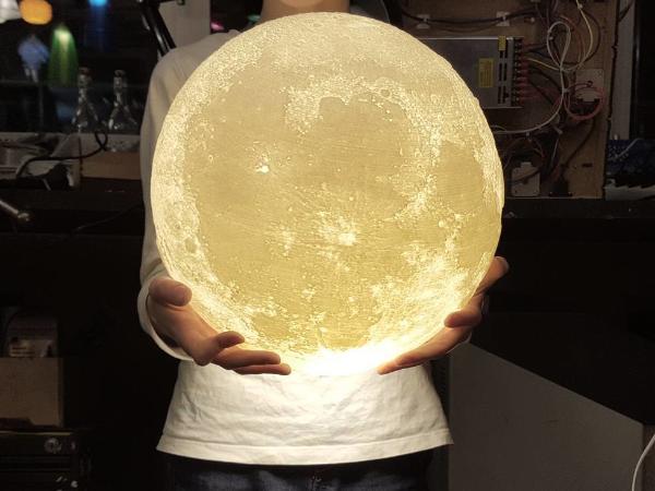 3d-gedruckte_lampen Süd Mond 28cm