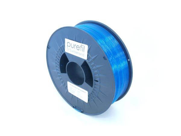 filament_petg Purefil PETG Blau Transparent 1Kg 1.75mm