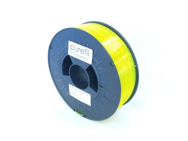 filament_petg Purefil PETG Gelb Transparent 1Kg 1.75mm